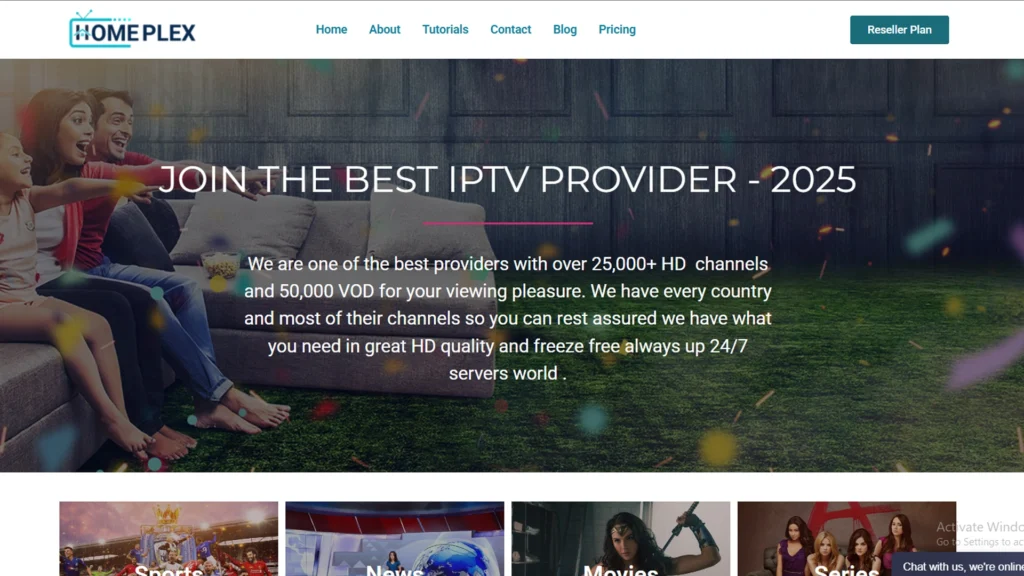 HomePlex IPTV