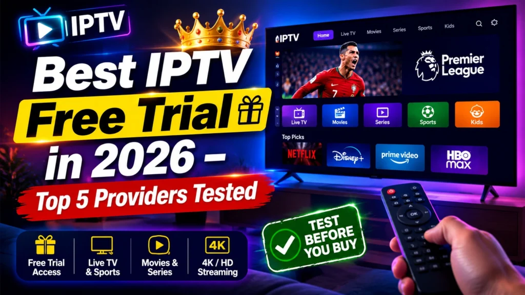 Best IPTV Free trial in 2026