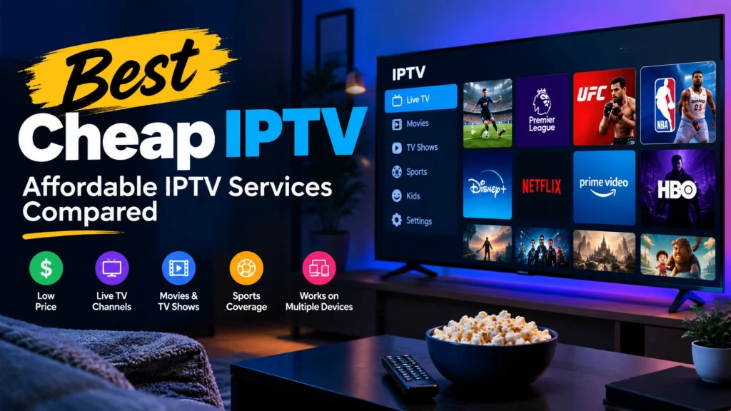 Best Cheap IPTV Affordable IPTV Services Compared