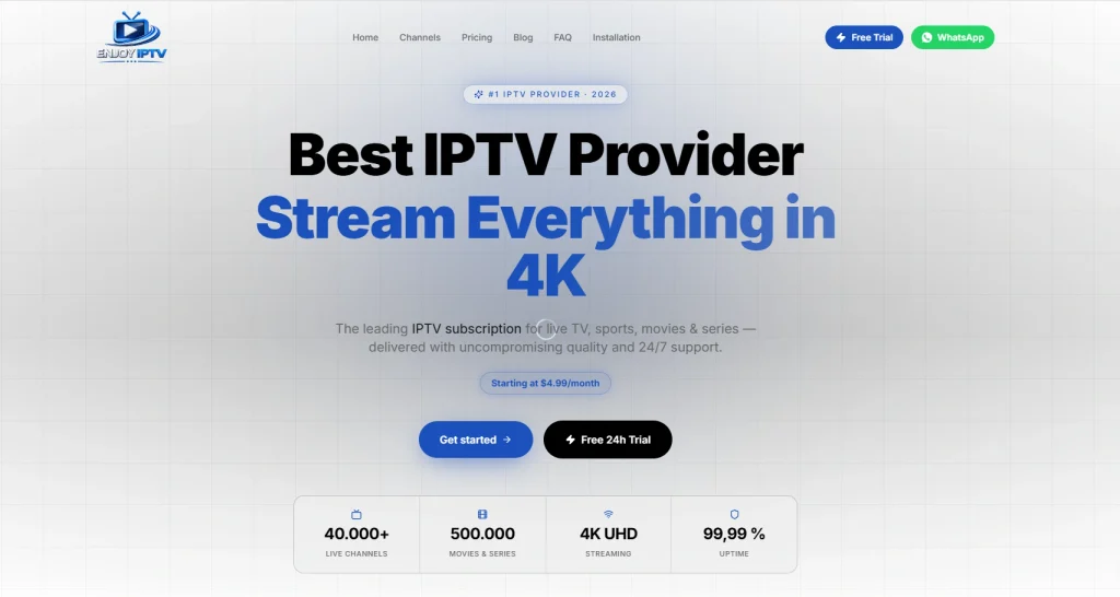 Enjoy IPTV 4K