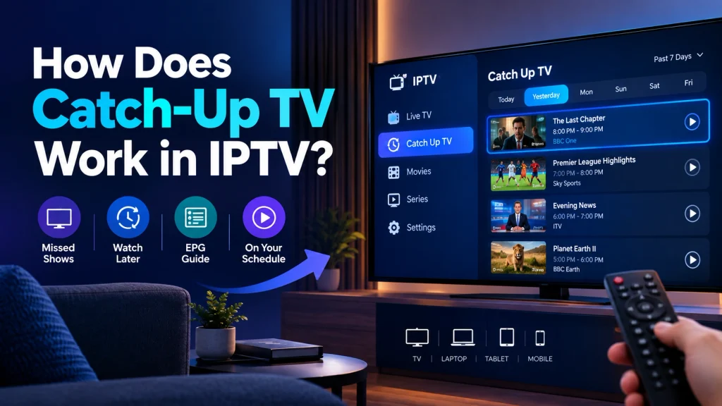 How Does Catch-Up TV Work in IPTV